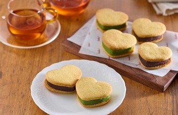 生チョコサンド＆生ホワイト抹茶チョコサンド